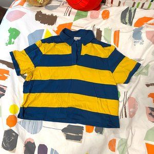 Simons Twik Striped Collared Tee